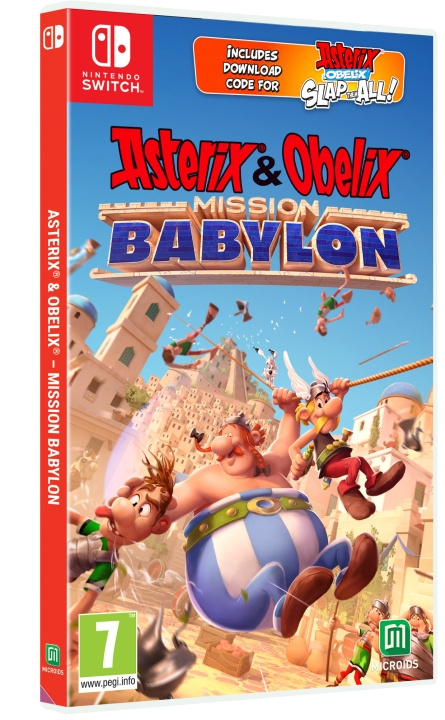 Asterix and Obelix - Mission Babylon (Switch) i gruppen HJEMMEELEKTRONIK / Spilkonsoller og tilbehør / Nintendo Switch / Spil hos TP E-commerce Nordic AB (D36609)