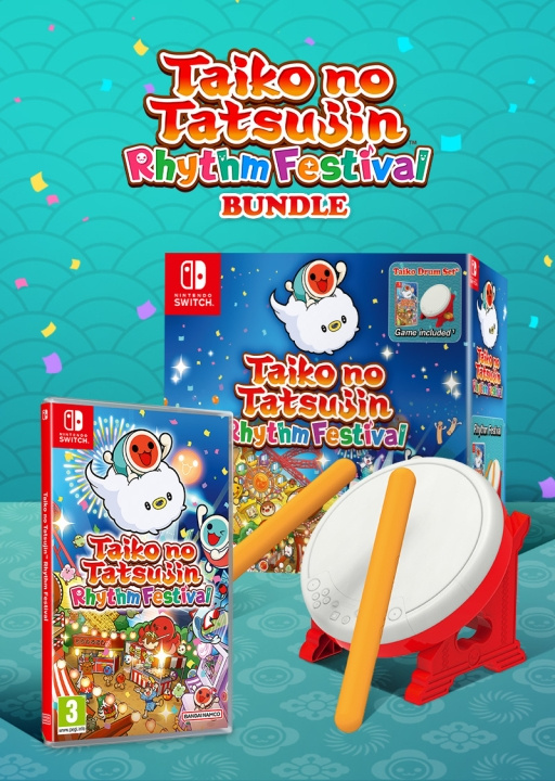 Taiko no Tatsujin: Rhythm Festival (Collector\'s Edition) (Switch) i gruppen HJEMMEELEKTRONIK / Spilkonsoller og tilbehør / Nintendo Switch / Spil hos TP E-commerce Nordic AB (D36613)