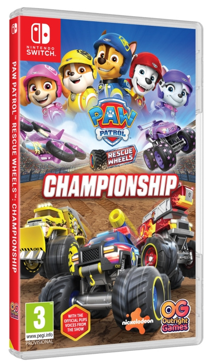 PAW Patrol Rescue Wheels: Championship (Switch) i gruppen HJEMMEELEKTRONIK / Spilkonsoller og tilbehør / Nintendo Switch / Spil hos TP E-commerce Nordic AB (D36646)