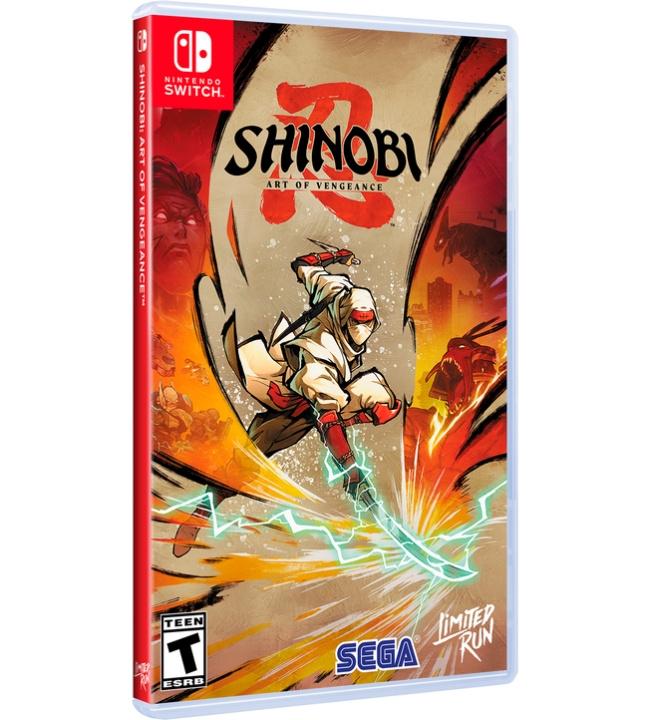 Shinobi Art of Vengeance (Limited Run) (Import) (Switch) i gruppen HJEMMEELEKTRONIK / Spilkonsoller og tilbehør / Nintendo Switch / Spil hos TP E-commerce Nordic AB (D36658)