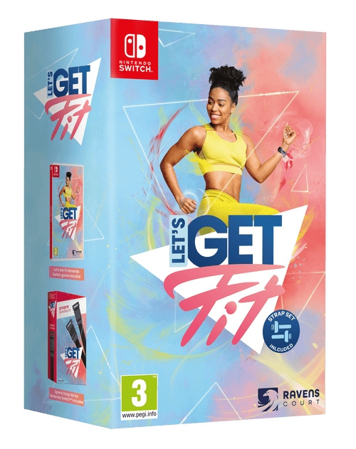 Let's Get Fit Includes Joy Con Straps (Switch) billede