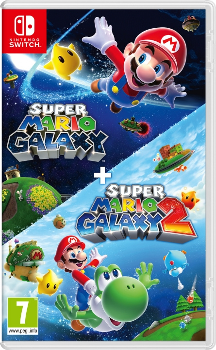 Super Mario Galaxy and Super Mario Galaxy 2 (Switch) i gruppen HJEMMEELEKTRONIK / Spilkonsoller og tilbehør / Nintendo Switch / Spil hos TP E-commerce Nordic AB (D36684)