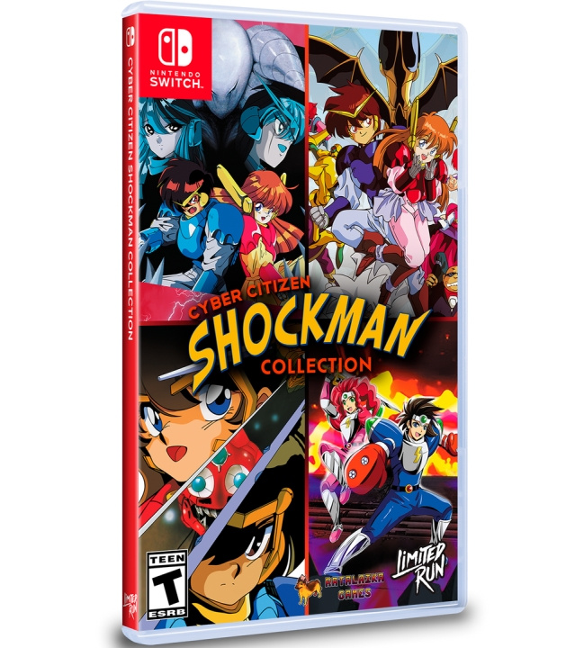 Cyber Citizen Shockman Collection (Import) (Switch) i gruppen HJEMMEELEKTRONIK / Spilkonsoller og tilbehør / Nintendo Switch / Spil hos TP E-commerce Nordic AB (D36718)
