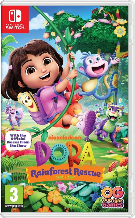 Dora: Rainforest Rescue (Switch) i gruppen HJEMMEELEKTRONIK / Spilkonsoller og tilbehør / Nintendo Switch / Spil hos TP E-commerce Nordic AB (D36726)