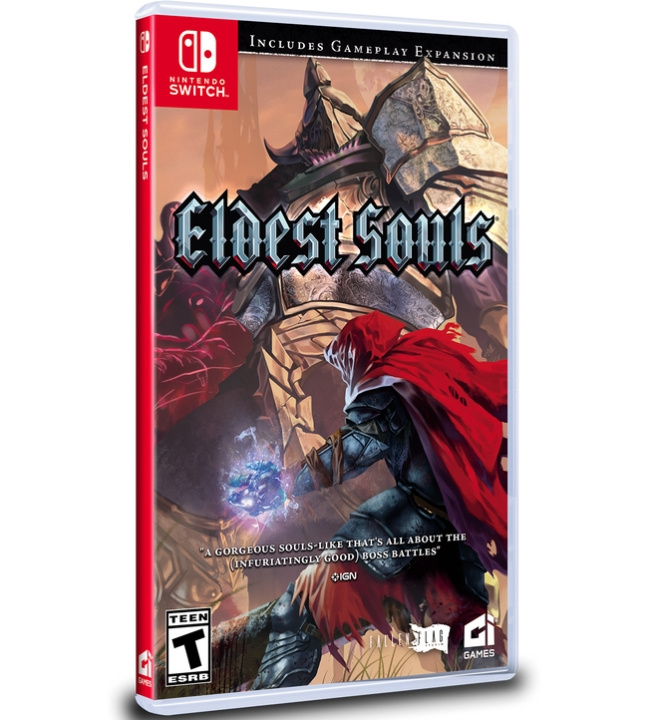 Eldest Souls (Limited Run) (Import) (Switch) i gruppen HJEMMEELEKTRONIK / Spilkonsoller og tilbehør / Nintendo Switch / Spil hos TP E-commerce Nordic AB (D36767)