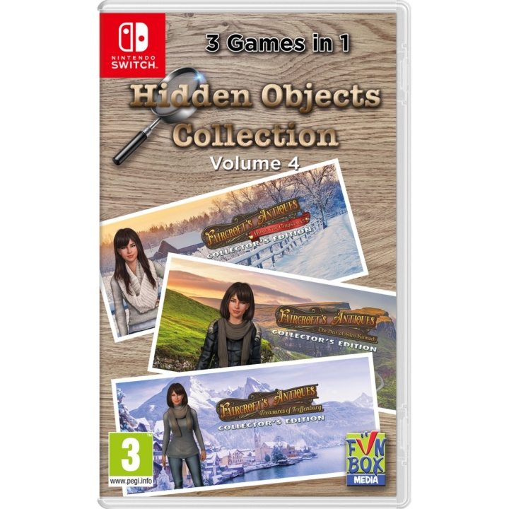 Hidden Objects Collection - Volume 4 (Switch) i gruppen HJEMMEELEKTRONIK / Spilkonsoller og tilbehør / Nintendo Switch / Spil hos TP E-commerce Nordic AB (D36794)