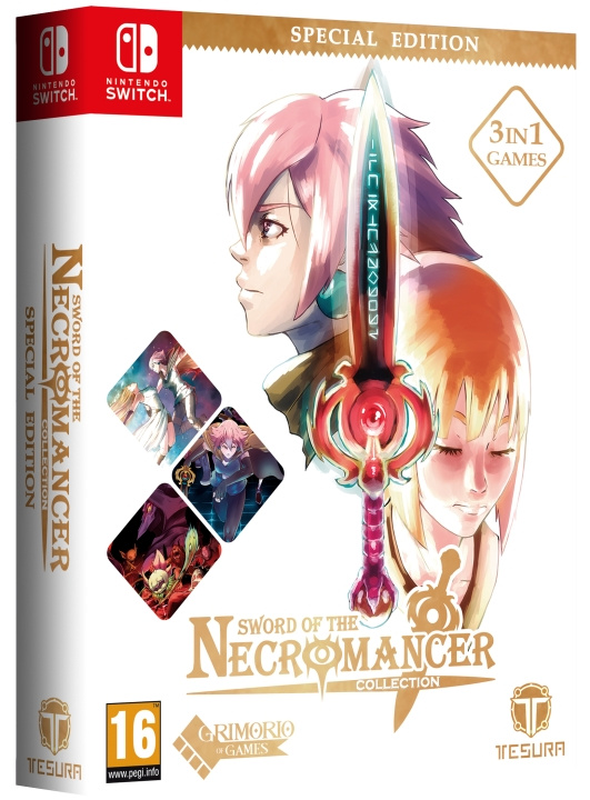 Sword of the Necromancer Collection (Special Edition) (Switch) i gruppen HJEMMEELEKTRONIK / Spilkonsoller og tilbehør / Nintendo Switch / Spil hos TP E-commerce Nordic AB (D36800)