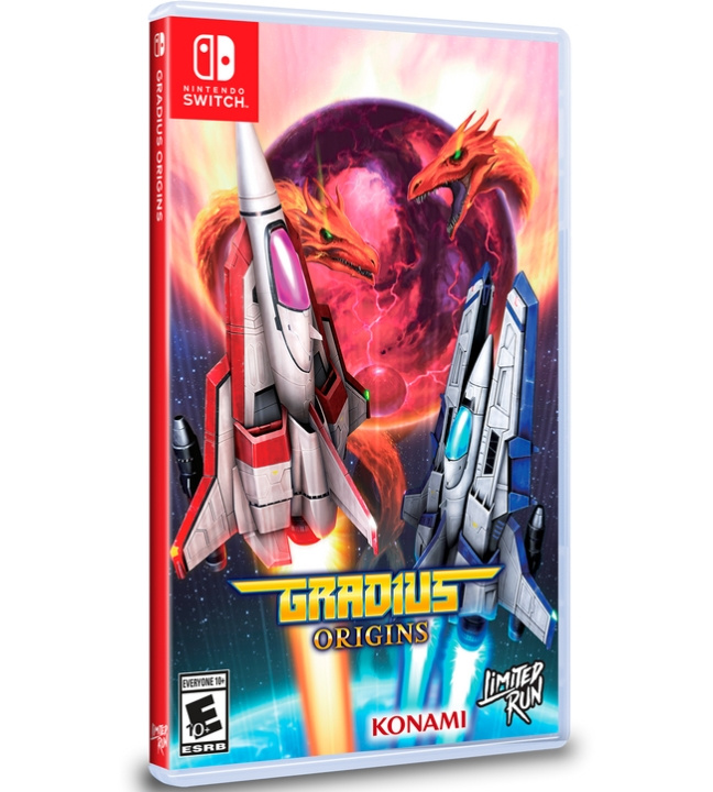 Gradius Origins Cover C Salamander 3 (Limited Run) (Import) (Switch) i gruppen HJEMMEELEKTRONIK / Spilkonsoller og tilbehør / Nintendo Switch / Spil hos TP E-commerce Nordic AB (D36868)
