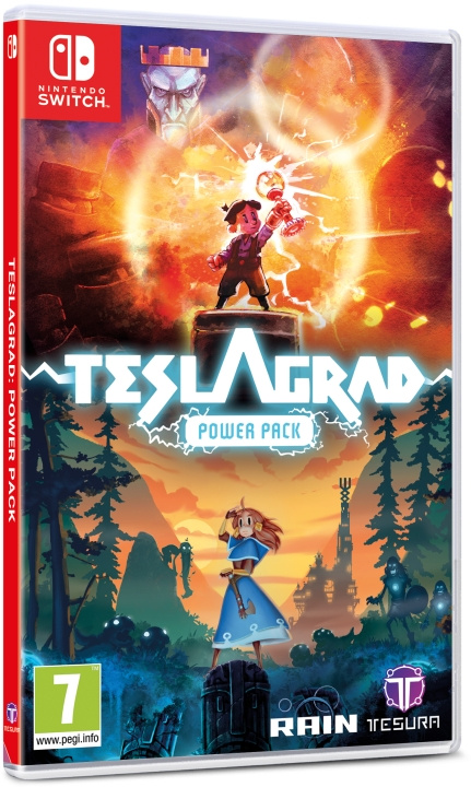 Teslagrad Power Pack (Switch) i gruppen HJEMMEELEKTRONIK / Spilkonsoller og tilbehør / Nintendo Switch / Spil hos TP E-commerce Nordic AB (D36905)