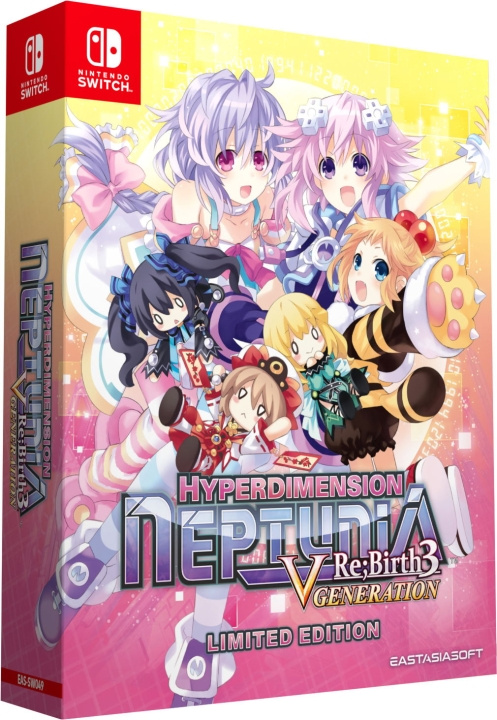 Hyperdimension Neptunia ReBirth3: V Generation (Limited Edition) (Import) (Switch) i gruppen HJEMMEELEKTRONIK / Spilkonsoller og tilbehør / Nintendo Switch / Spil hos TP E-commerce Nordic AB (D36911)