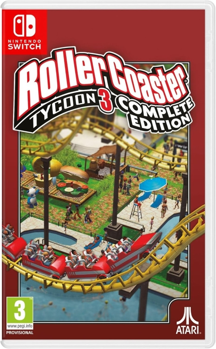 RollerCoaster Tycoon 3 - Complete Edition (Switch) i gruppen HJEMMEELEKTRONIK / Spilkonsoller og tilbehør / Nintendo Switch / Spil hos TP E-commerce Nordic AB (D36924)