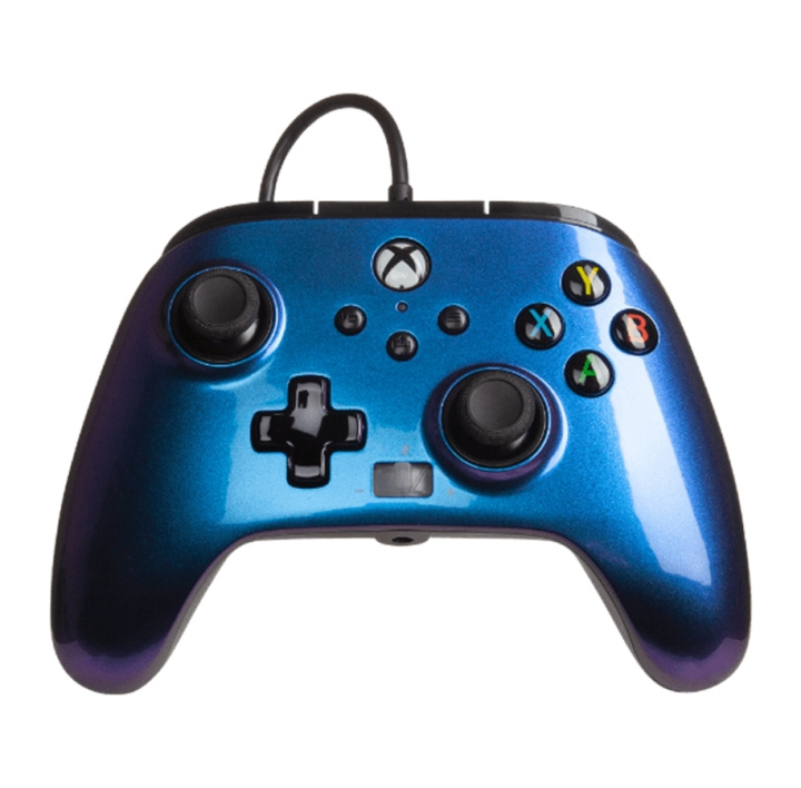 PowerA Forbedret kablet controller - Nebula/Xbox Series X i gruppen HJEMMEELEKTRONIK / Spilkonsoller og tilbehør / Xbox Series X / Tilbehør hos TP E-commerce Nordic AB (D36943)