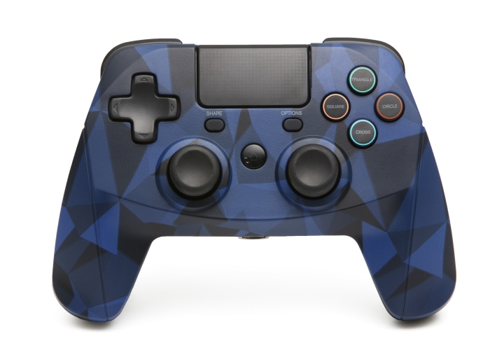 Snakebyte PS4 Gamepad 4 S Wireless (Camo Blue) i gruppen HJEMMEELEKTRONIK / Spilkonsoller og tilbehør / Sony PlayStation 4 / Tilbehør hos TP E-commerce Nordic AB (D36967)