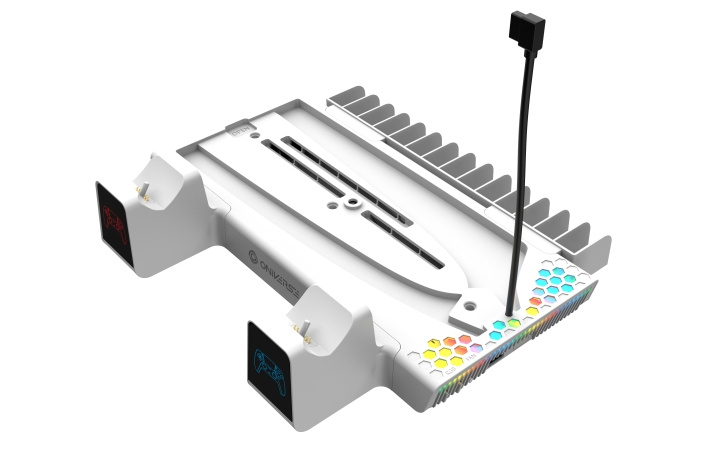 Oniverse Ps5 Nexus 5 multifunktionsholder til Ps5 - hvid i gruppen HJEMMEELEKTRONIK / Spilkonsoller og tilbehør / Sony PlayStation 5 / Tilbehør hos TP E-commerce Nordic AB (D36974)