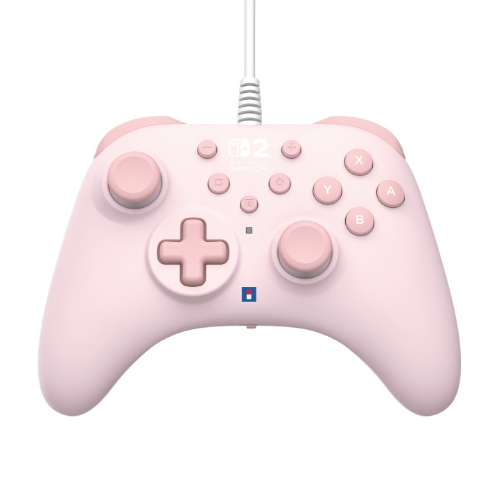Hori Hori PAD Turbo - Cozy Pink - Switch 2 i gruppen HJEMMEELEKTRONIK / Spilkonsoller og tilbehør / Nintendo Switch 2 hos TP E-commerce Nordic AB (D37026)
