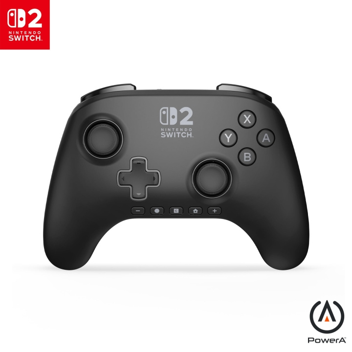 PowerA Advantage Wireless Controller - Sort - Officielt licenseret Nintendo Switch 2 i gruppen HJEMMEELEKTRONIK / Spilkonsoller og tilbehør / Nintendo Switch 2 / Tilbehør hos TP E-commerce Nordic AB (D37034)