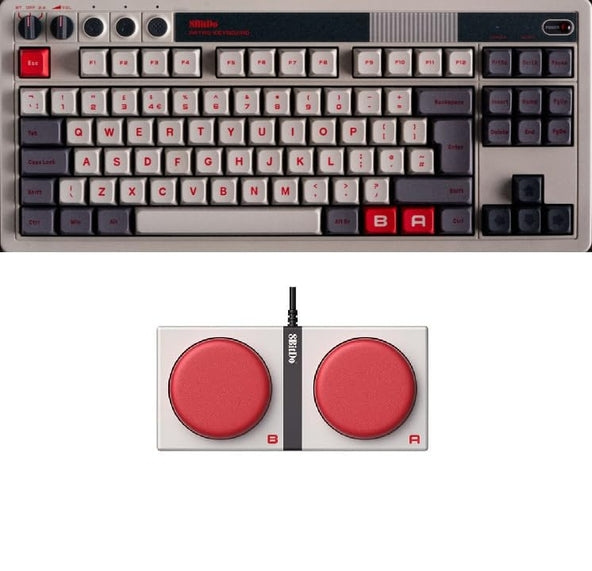 8BitDo - Retro 108 mekanisk tastatur - N Edition (UK) i gruppen COMPUTERTILBEHØR / Mus og tastatur / Tastatur hos TP E-commerce Nordic AB (D37039)