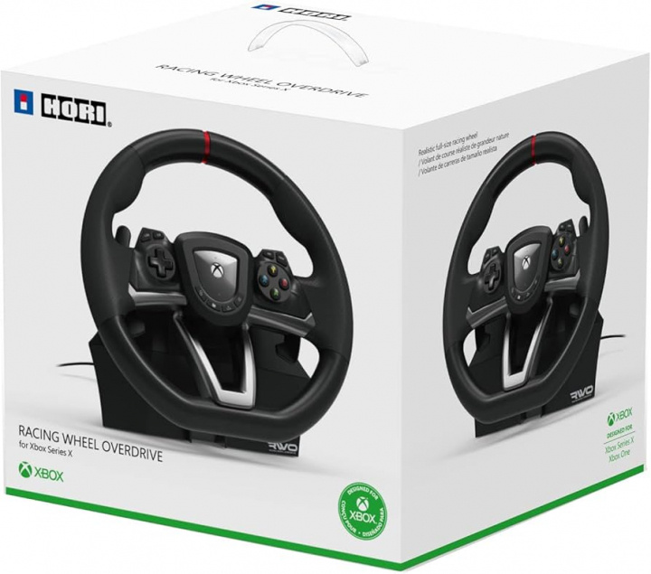 Hori Xbox Wireless Racing Wheel Overdrive i gruppen HJEMMEELEKTRONIK / Spilkonsoller og tilbehør / Xbox Series X hos TP E-commerce Nordic AB (D37049)