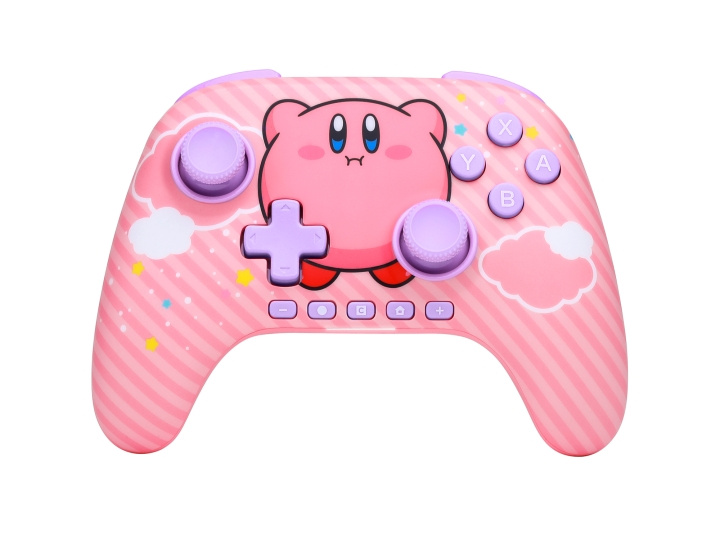 PowerA PowerA Advantage Wireless Controller Nintendo Switch 2 - Kirby Puff i gruppen HJEMMEELEKTRONIK / Spilkonsoller og tilbehør / Nintendo Switch 2 / Tilbehør hos TP E-commerce Nordic AB (D37052)