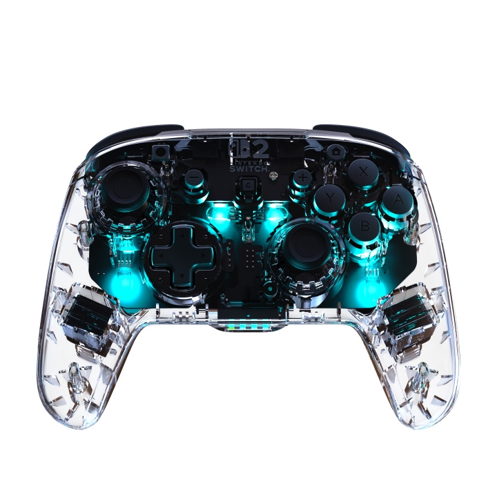 Turtle Beach Afterglow Clear - Trådløs i gruppen HJEMMEELEKTRONIK / Spilkonsoller og tilbehør / Nintendo Switch 2 / Tilbehør hos TP E-commerce Nordic AB (D37102)