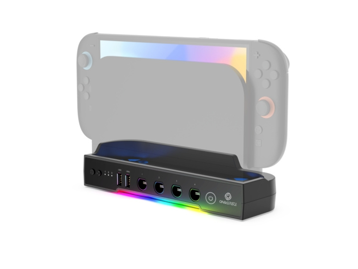 Oniverse Nsw2 multifunktionsstativ – sort i gruppen HJEMMEELEKTRONIK / Spilkonsoller og tilbehør / Nintendo Switch 2 / Tilbehør hos TP E-commerce Nordic AB (D37148)