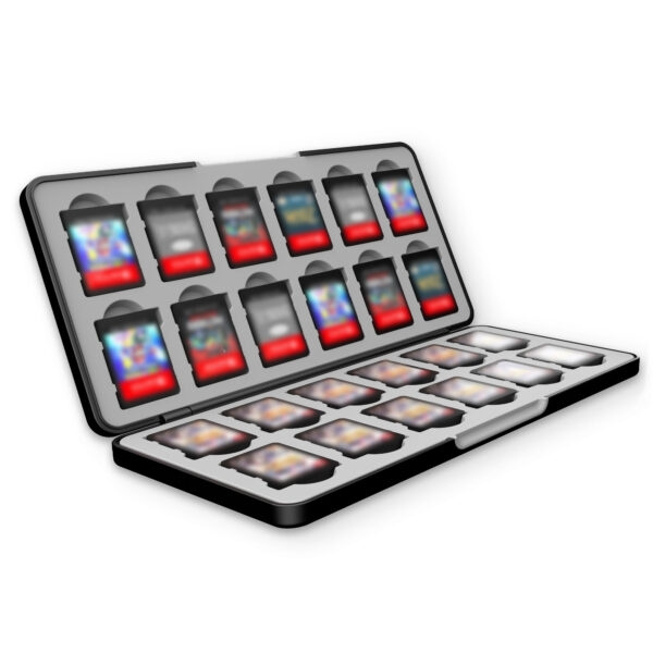 Freaks and Geeks 24-i-1 spilkortetui - Nintendo Switch 2 i gruppen HJEMMEELEKTRONIK / Spilkonsoller og tilbehør / Nintendo Switch 2 hos TP E-commerce Nordic AB (D37165)