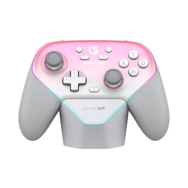 GameSir Super Nova Multiplatform Gamepad (Hall-Effect Sticks) - Whipped Pink i gruppen HJEMMEELEKTRONIK / Spilkonsoller og tilbehør / Nintendo Switch hos TP E-commerce Nordic AB (D37192)