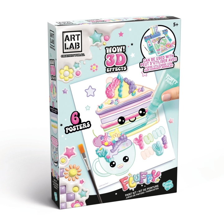 Art Lab Fluffy Paint Kit (123019) i gruppen LEGETØJ, BØRN & BABY / Legetøj / Hobbyartikler hos TP E-commerce Nordic AB (D37325)