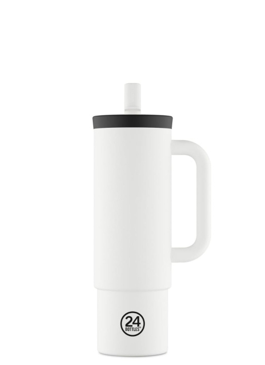 24Bottles Straw Cup – Ishvid – 800 ml i gruppen SPORT, FRITID & HOBBY / Friluftsliv / Termokander & vandflasker hos TP E-commerce Nordic AB (D37344)
