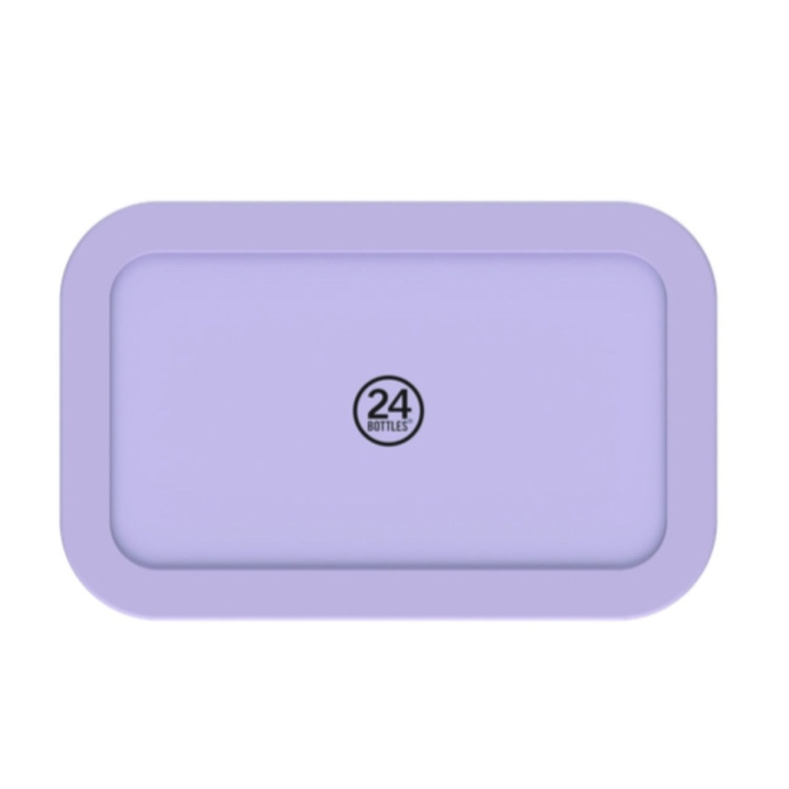 24Bottles Snackbox Erica – Lilla – Kompakt i gruppen HJEM, HUS & HAVE / Køkkenredskaber / Madkasser & Madbeholder hos TP E-commerce Nordic AB (D37358)