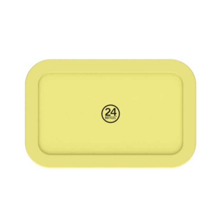 24Bottles Snackbox – Citrus – Gul i gruppen HJEM, HUS & HAVE / Køkkenredskaber / Madkasser & Madbeholder hos TP E-commerce Nordic AB (D37359)