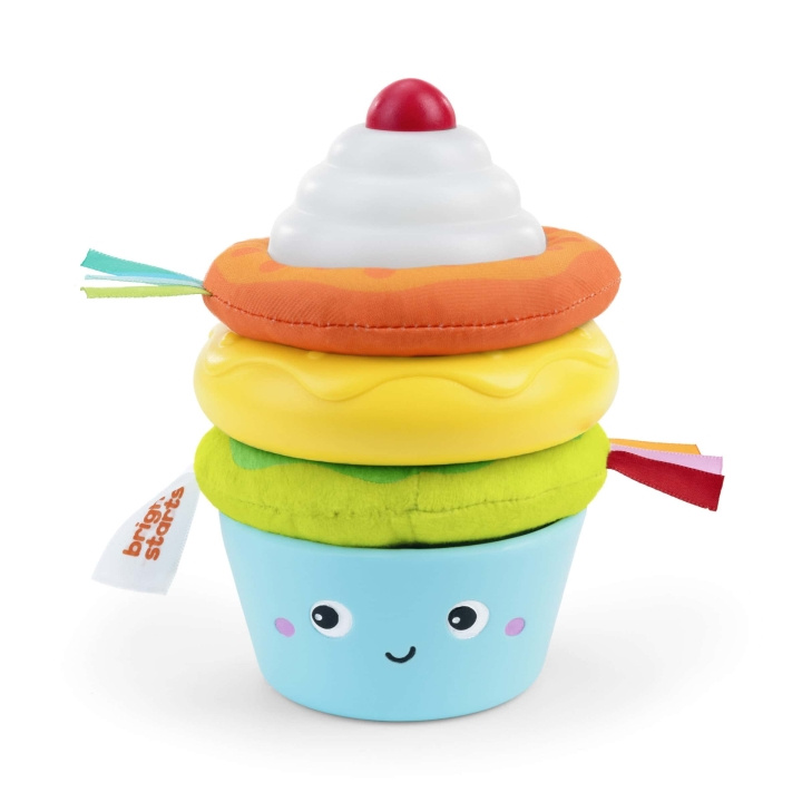 Bright Starts Cupcake Tower™ Stacking Toy with Teether (BS-17238) billede