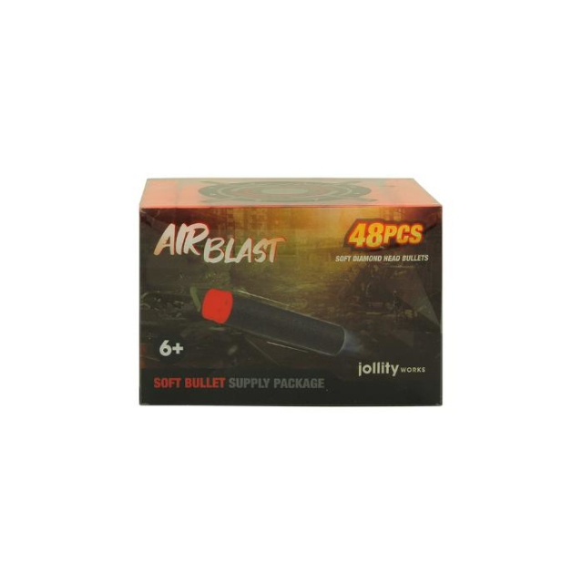 AIRBLAST Softbullet-æske (11364) i gruppen LEGETØJ, BØRN & BABY / Legetøj / Action spil hos TP E-commerce Nordic AB (D37437)
