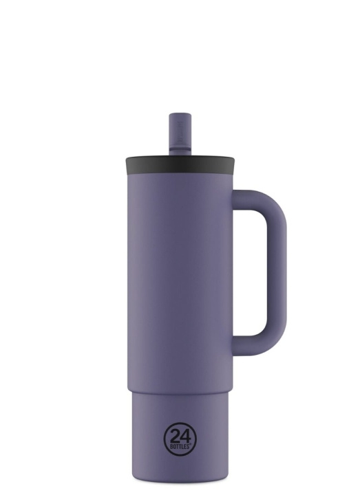 24Bottles Straw Cup – Dusk – 800 ml i gruppen SPORT, FRITID & HOBBY / Friluftsliv / Termokander & vandflasker hos TP E-commerce Nordic AB (D37460)