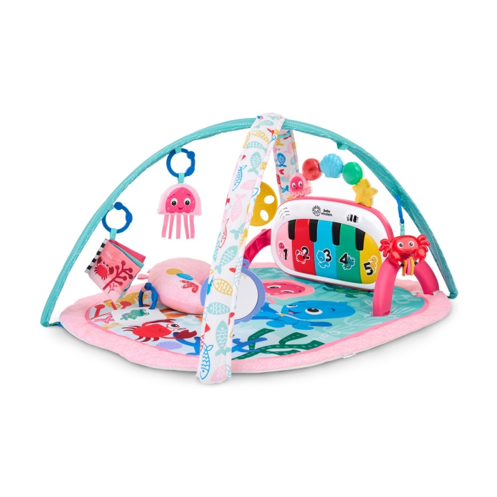 Baby Einstein 4-i-1 Kickin' Tunes™ Jellyfish Jamboree™ Musik- og sprogudviklingscenter (BE-17413) i gruppen LEGETØJ, BØRN & BABY / Babyleg (0-3 år) / Aktivitetslegetøj hos TP E-commerce Nordic AB (D37472)