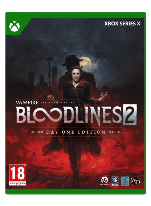 Vampire: The Masquerade Bloodlines 2 (Day 1 Edition) (XSeriesX) i gruppen HJEMMEELEKTRONIK / Spilkonsoller og tilbehør / Xbox Series X / Spil hos TP E-commerce Nordic AB (D37510)