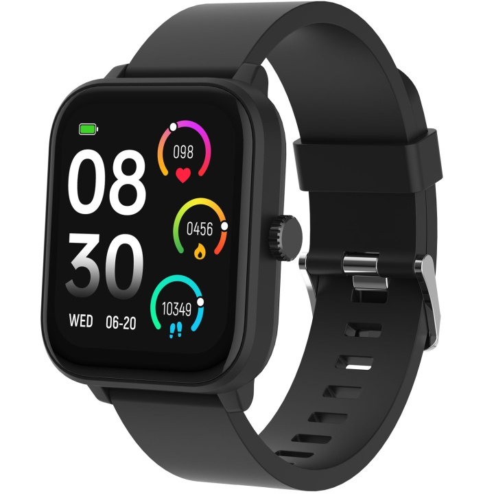 Denver SmartWatch GPS IP68 Hälsokoll SWG-155B Svart i gruppen SPORT, FRITID & HOBBY / Smartwatch & Aktivitetsmåler / Smartwatches hos TP E-commerce Nordic AB (D37569)