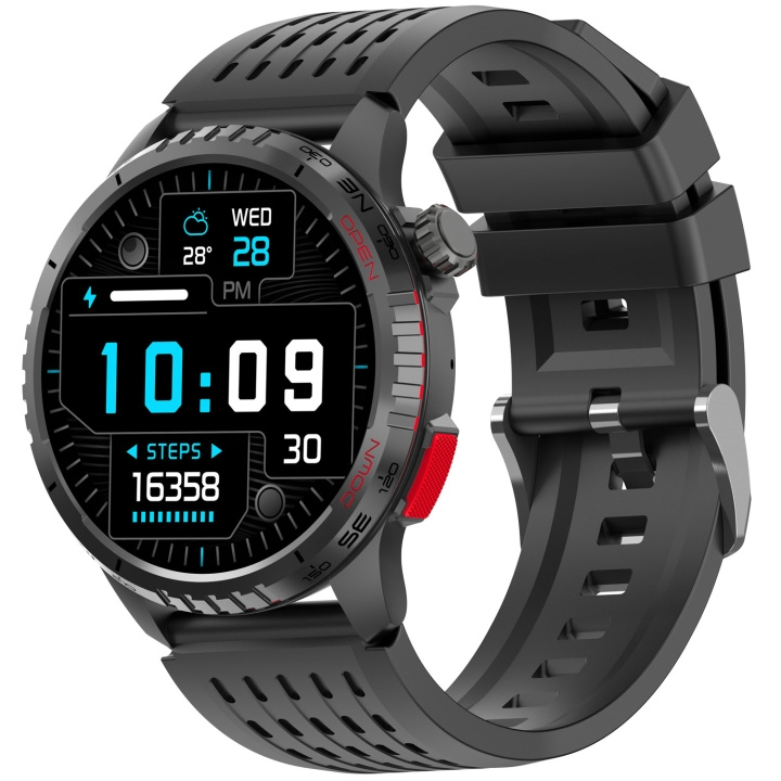 Denver SmartWatch GPS AMOLED Hälsokoll SWG-345B Svart i gruppen SPORT, FRITID & HOBBY / Smartwatch & Aktivitetsmåler / Smartwatches hos TP E-commerce Nordic AB (D37571)
