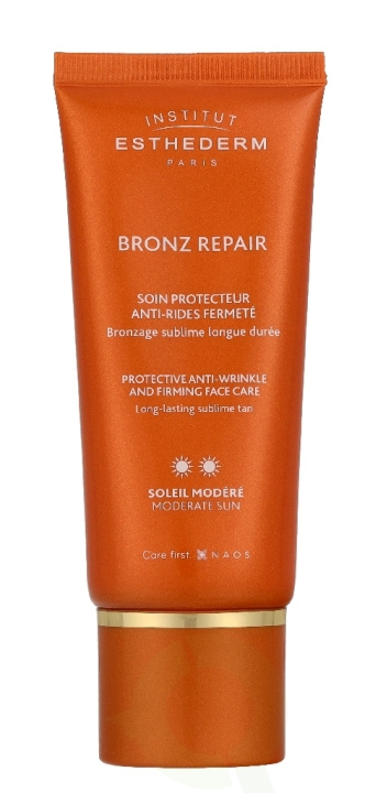 Institut Esthederm Esthederm Bronz Repair Protective Face Care - Moderate 50 ml Anti-Wrinkle And Firming i gruppen SKØNHED & HELSE / Hudpleje / Ansigt / Dagcreme hos TP E-commerce Nordic AB (D37592)