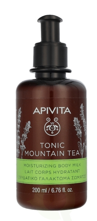 Apivita Tonic Mountain Tea Body Milk 200 ml i gruppen SKØNHED & HELSE / Hudpleje / Kropspleje / Bad & brusecreme hos TP E-commerce Nordic AB (D37618)