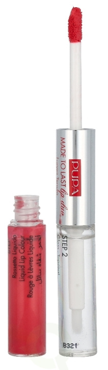 Pupa Milano Pupa Made to Last Lip Duo Lipstick 8 ml #007 Coral Sunrise i gruppen SKØNHED & HELSE / Makeup / Læber / Læbestift hos TP E-commerce Nordic AB (D37732)
