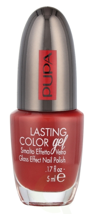 Pupa Milano Pupa Lasting Color Gel Glass Effect Nail Polish 5 ml #101 Oxblood Red i gruppen SKØNHED & HELSE / Manicure / pedicure / Neglelak hos TP E-commerce Nordic AB (D37740)