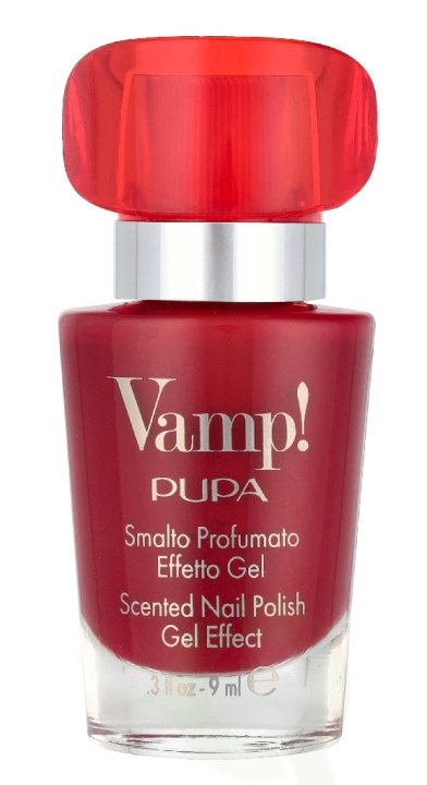 Pupa Milano Pupa Vamp! Scented Nail Polish Gel Effect 9 ml #221 Infinite Burgundy i gruppen SKØNHED & HELSE / Manicure / pedicure / Neglelak hos TP E-commerce Nordic AB (D37754)