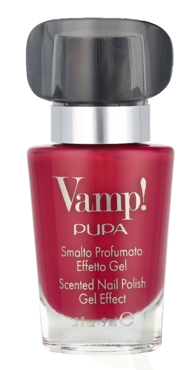 Pupa Milano Pupa Vamp! Scented Nail Polish Gel Effect 9 ml #317 Hypnotic Cherry i gruppen SKØNHED & HELSE / Manicure / pedicure / Neglelak hos TP E-commerce Nordic AB (D37756)