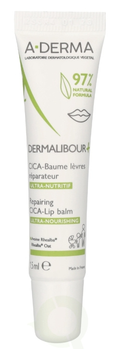 A-Derma Dermalibour+ Repairing Cica-Lip Balm 15 ml i gruppen SKØNHED & HELSE / Makeup / Læber / Læbepomade hos TP E-commerce Nordic AB (D37788)
