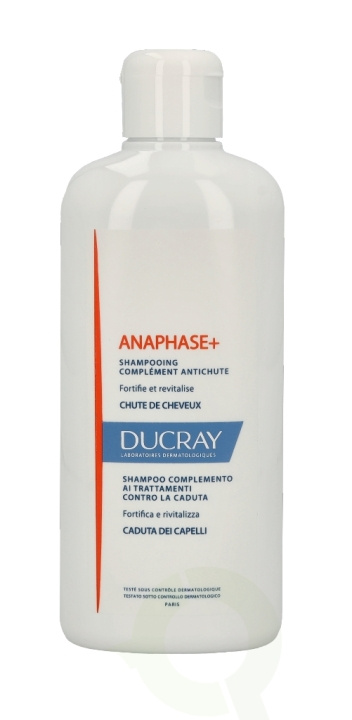 Ducray Anaphase+ Anti-Hairloss Complement Shampoo 400 ml i gruppen SKØNHED & HELSE / Hår og styling / Hårpleje / Shampoo hos TP E-commerce Nordic AB (D37790)