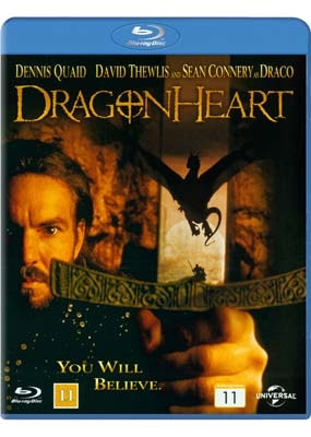 DRAGONHEART Blu Ray (OneToWatch Cult classic movie) i gruppen HJEMMEELEKTRONIK / Lyd & billede / Tv og tilbehør / Film / Blu-ray hos TP E-commerce Nordic AB (D37804)