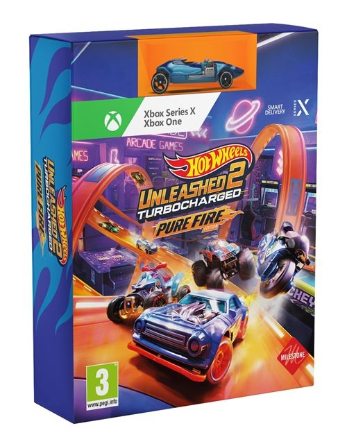 Hot Wheels Unleashed 2: Turbocharged Pure Fire Edition (FR/UK/IT/ES/NL) (XONE) i gruppen HJEMMEELEKTRONIK / Spilkonsoller og tilbehør / Xbox One / Spil hos TP E-commerce Nordic AB (D37809)