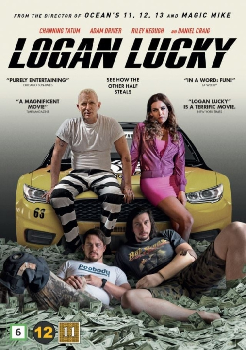 Logan Lucky - DVD i gruppen HJEMMEELEKTRONIK / Lyd & billede / Tv og tilbehør / Film / DVD hos TP E-commerce Nordic AB (D37826)