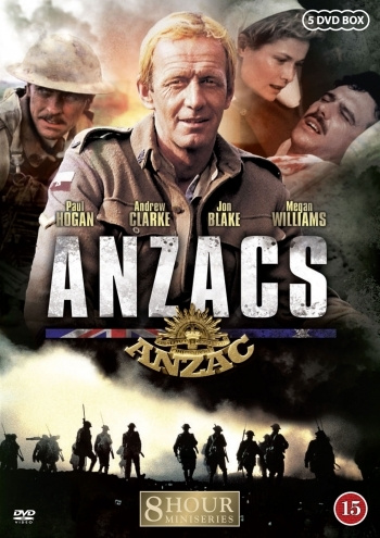 Anzacs - 5DVD Mini-series starring Paul Hogan - A WW1 series must see i gruppen HJEMMEELEKTRONIK / Lyd & billede / Tv og tilbehør / Film / DVD hos TP E-commerce Nordic AB (D37830)